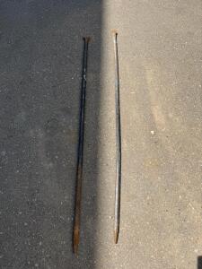 69" Steel Digging Bars, San Angelo Style, Chisel and Pointed Ends