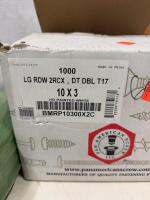 Rain Bird SPX-FLEX-100 1/2" x 100' Swing Pipe & Pan American #10 x 3" Screws (1000 ct) Sp-9 - 2