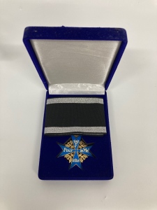 WW1 “Blue Max” Pour Le Merite Military Award- Reproduction in case