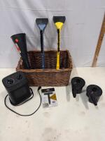 Coleman 4D QuickPump Portable Battery Air Pumps, Lot of 2, Battery-Powered, Black Sp-18
