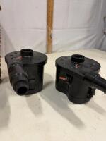 Coleman 4D QuickPump Portable Battery Air Pumps, Lot of 2, Battery-Powered, Black Sp-18 - 4