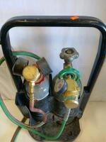 Portable Oxy-Acetylene Welding Torch Kit, 20 cu ft Oxygen & 10 cu ft Acetylene, Regulators, Cart (sp-18) - 2