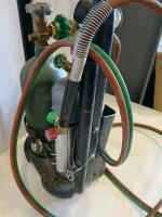 Portable Oxy-Acetylene Welding Torch Kit, 20 cu ft Oxygen & 10 cu ft Acetylene, Regulators, Cart (sp-18) - 4