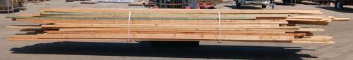Dimensional Lumber Assortment: 2"x4", 2"x6", 2"x8", and 1"x Boards, Approx. 30-40 Pieces