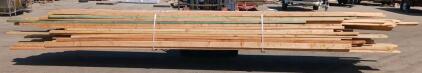 Dimensional Lumber Assortment: 2"x4", 2"x6", 2"x8", and 1"x Boards, Approx. 30-40 Pieces