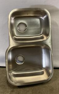 Chemoore Intrepid 16604 16-Gauge 60/40 Undermount Stainless Steel Kitchen Sink ( R8 )