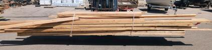 Assorted Dimensional Lumber Bundle, Approx. 8-16 ft Lengths, Mixed Sizes, Partial Lot Marked "7"