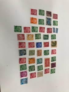 (40) German Stamps- Unknown WW2 WW1 Modern?