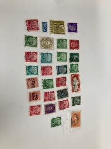 (30) German Stamps- With Adolph Hitler ww1 ww2 Third Reich Nazi Postage