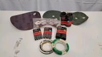 Assorted Sanding Lot Supplies