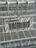 Rubbermaid FreeSlide Closet Shelf System Lot &ndash; 12"x12" White Wire Shelves, Brackets & Clips, USA - 3