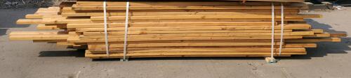 Douglas Fir/Spruce Construction Lumber, Approx. 2x4x8&ndash;12 ft, 40 pcs, S4S, #2 Grade, Untreated