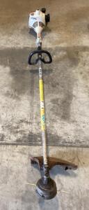 Stihl FS 55R Gas String Trimmer, 27.2cc 2-Stroke Engine, Loop Handle, Straight Shaft ( Unable to Test )