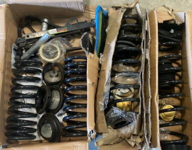 Automotive Coil Spring Set with Suspension Components and Tools (R6 )