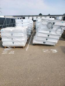(16) Pallets of 4'x2' Hanging Ceiling Lights 200+