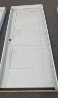 (3) 36" x 80" WhitePanel Interior Prehung Door with Hollow Core Construction - 3