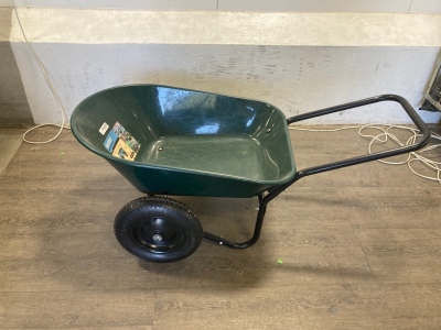 Green Yard Cart