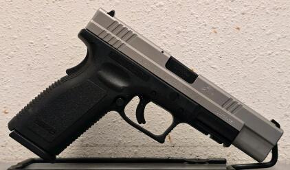 Springfield Armory XD-45ACP Tactical, 5" Barrel, Bi-Tone, Case, US748982