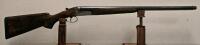 Simson Box Lock Side-by-Side 12 Gauge Double-Barrel Shotgun with Ornate Engraving and Walnut Stock