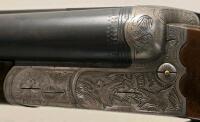 Simson Box Lock Side-by-Side 12 Gauge Double-Barrel Shotgun with Ornate Engraving and Walnut Stock - 7