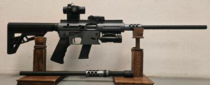 TNW ASR Aero Survival Rifle, 9MM, Collapsible Stock, Vortex SPARC Red Dot, Extra Barrel