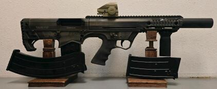 Black Aces Tactical FD12 Pro Series Bullpup 12 Gauge, Distressed Bronze, 18.5" Barrel, Reflex Sight