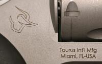 Taurus Model 44 Stainless .44 Magnum Revolver, 8.375" Barrel, Ported, Box, SN: LU470810 - 7