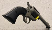 Ruger Wrangler .22 LR 6-Shot Revolver, 4.58" Barrel, Silver Cerakote, Serial 200-26234, Box - 2