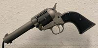 Ruger Wrangler .22 LR 6-Shot Revolver, 4.58" Barrel, Silver Cerakote, Serial 200-26234, Box - 4