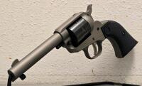 Ruger Wrangler .22 LR 6-Shot Revolver, 4.58" Barrel, Silver Cerakote, Serial 200-26234, Box - 5