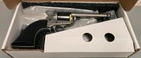 Ruger Wrangler .22 LR 6-Shot Revolver, 4.58" Barrel, Silver Cerakote, Serial 200-26234, Box - 10
