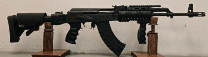 Romanian WASR-10/63 AK47, 7.62x39mm, Tactical Polymer Stock, Picatinny Rails, FE1730