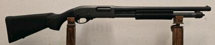 Remington 870 Tactical 12 Gauge Pump, 18.5" Barrel, 6+1, Synthetic Stock, 6-Shell Side Saddle