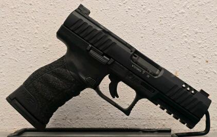 Walther WMP .22 WMR Semi-Automatic Pistol, 2 Mags, 4.5" Barrel, Optics-Ready Slide