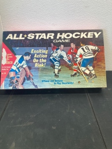 Vintage Cadaco All Star Hockey Board Game