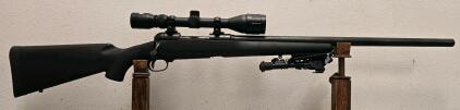 Savage Model 11 .308 Win Bolt-Action Rifle, 22" Barrel, Bushnell Scope, Bipod, Serial J514438