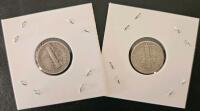 1945 Mercury Dimes, 90% Silver, San Francisco Mint, Circulated Condition - 4