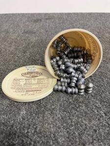 Cast Lead Bullets .44/.45 Caliber Wadcutters & Conical, Approx. 50 Rounds, Bulk Packaging
