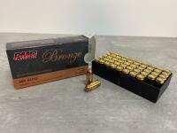 PMC Bronze 380 Auto 90 Grain FMJ Ammo, Box Of 50, Lot 8004-01, 961 Fps, Brass Case ( 2 boxes) - 2
