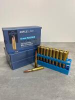 PPU Rifle Line 8MM Mauser 198Gr FMJ BT Ammunition, 20 Rounds, 2,425 Fps Muzzle Velocity ( 2 boxes)