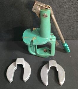 C-H Tool & Die JR-2 Single Stage Reloading Press, Cast Iron, Includes 2 Shell Holders
