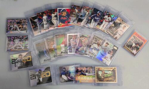 2020&ndash;2022 Topps Chrome MLB Card Lot: Stars, Refractors, Lindor, Rizzo, Sale, Parallels (Mainly Rookies)