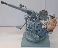G.I. Joe Navy Gunner with Twin 40mm Bofors Anti-Aircraft Gun Model (1:6 Scale, Hasbro, 2000) - 2
