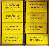 Bullz-I Exploding Targets, 80 Count, .22 Caliber and Up, Outdoor Adhesive Shooting Targets - 4