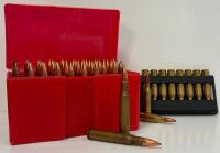 Approx. (48) Rounds Of 30-06 Rifle Cartridges and .223 Ammo, Mixed Headstamps, Brass Cases
