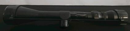Daisy 4x15 Powerline Rifle Scope, Fixed 4x Magnification, 15mm Objective Lens, Includes Mounting Rings