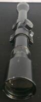 Black Rifle Scope w/ Mounting Rings, Approx. 3-9x Magnification, 40mm Objective, Standard Adjustment - 3