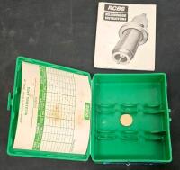 RCBS Green Reloading Die Boxes + CASE-GARD 20 Cartridge Box, Instructions Included (#12) - 4