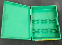RCBS Green Reloading Die Boxes + CASE-GARD 20 Cartridge Box, Instructions Included (#12) - 6