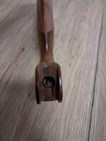 Thompson Contender Walnut Rifle Stock and Forearm Set with Checkering and Rubber Recoil Pad - 3